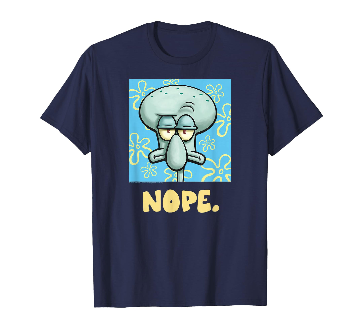 SpongeBob SquarePants - Squidward NOPE T-Shirt