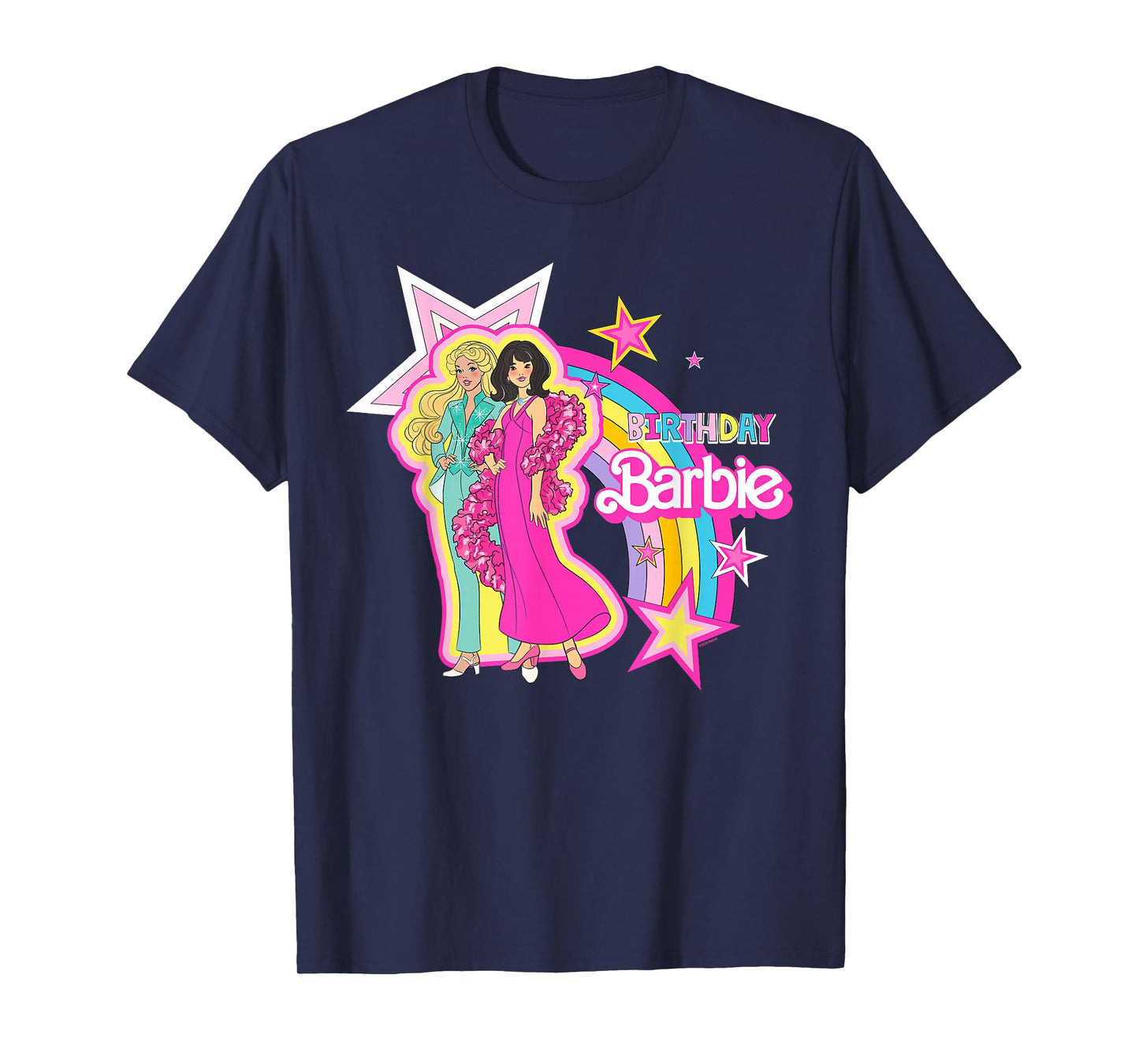 Barbie - Birthday Barbie Rainbow T-Shirt