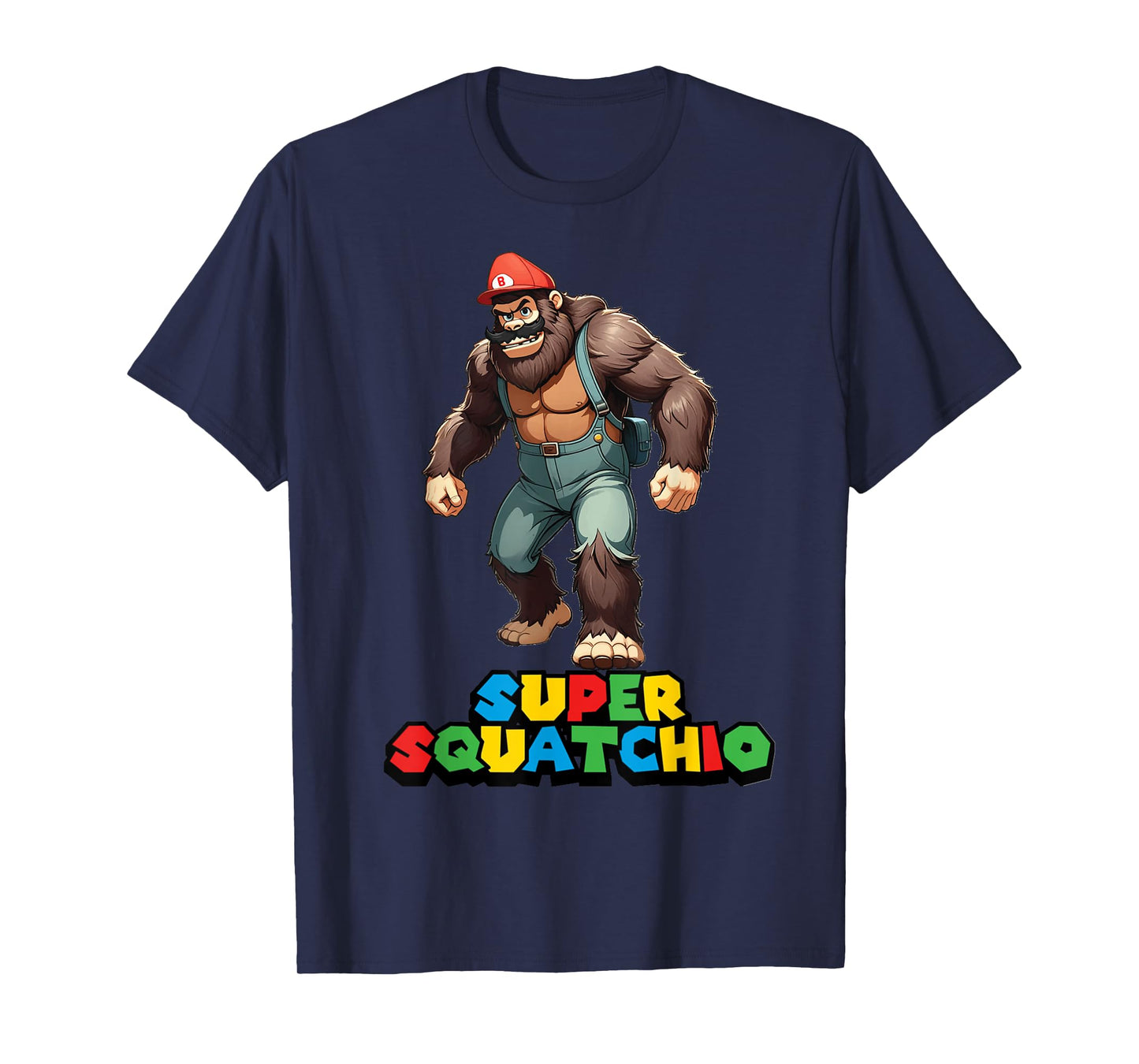 cute sasquatch Bigfoot Gamer Gaming kids boys girls toddler T-Shirt