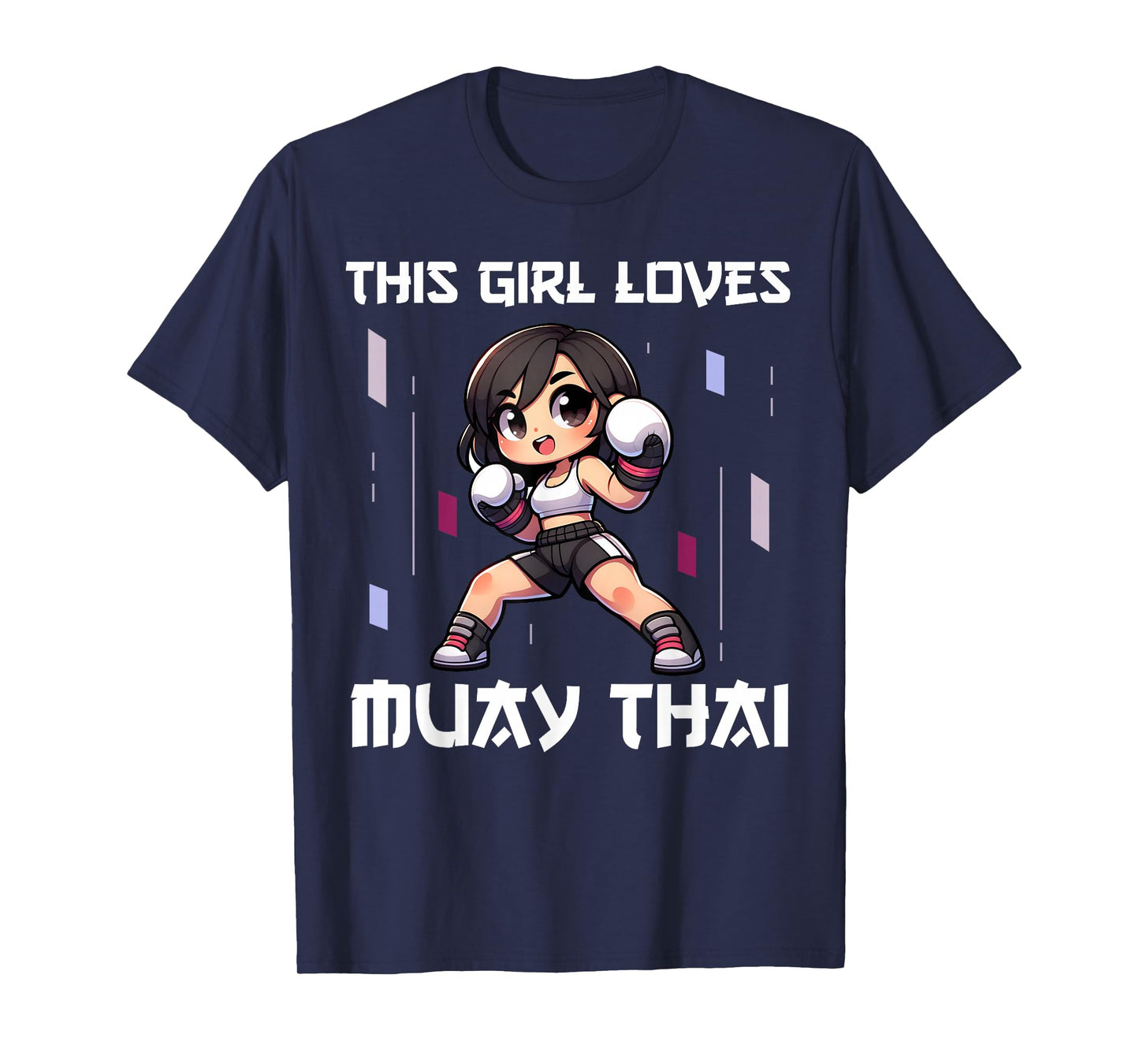 This Girl Loves Muay Thai, Funny Muay Thai, Girls Kids T-Shirt