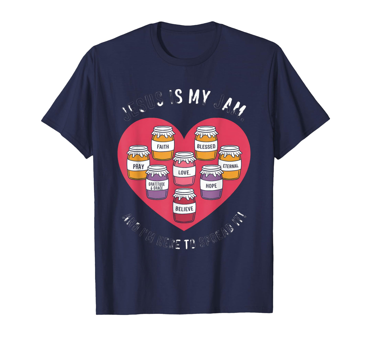 Jesus is My Jam Tshirt Men Women Christian Bible Verse T-Shirt