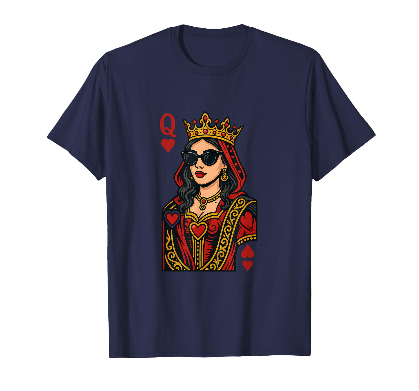 Queen of Hearts Girls Valentine's Day Mother's Day T-Shirt
