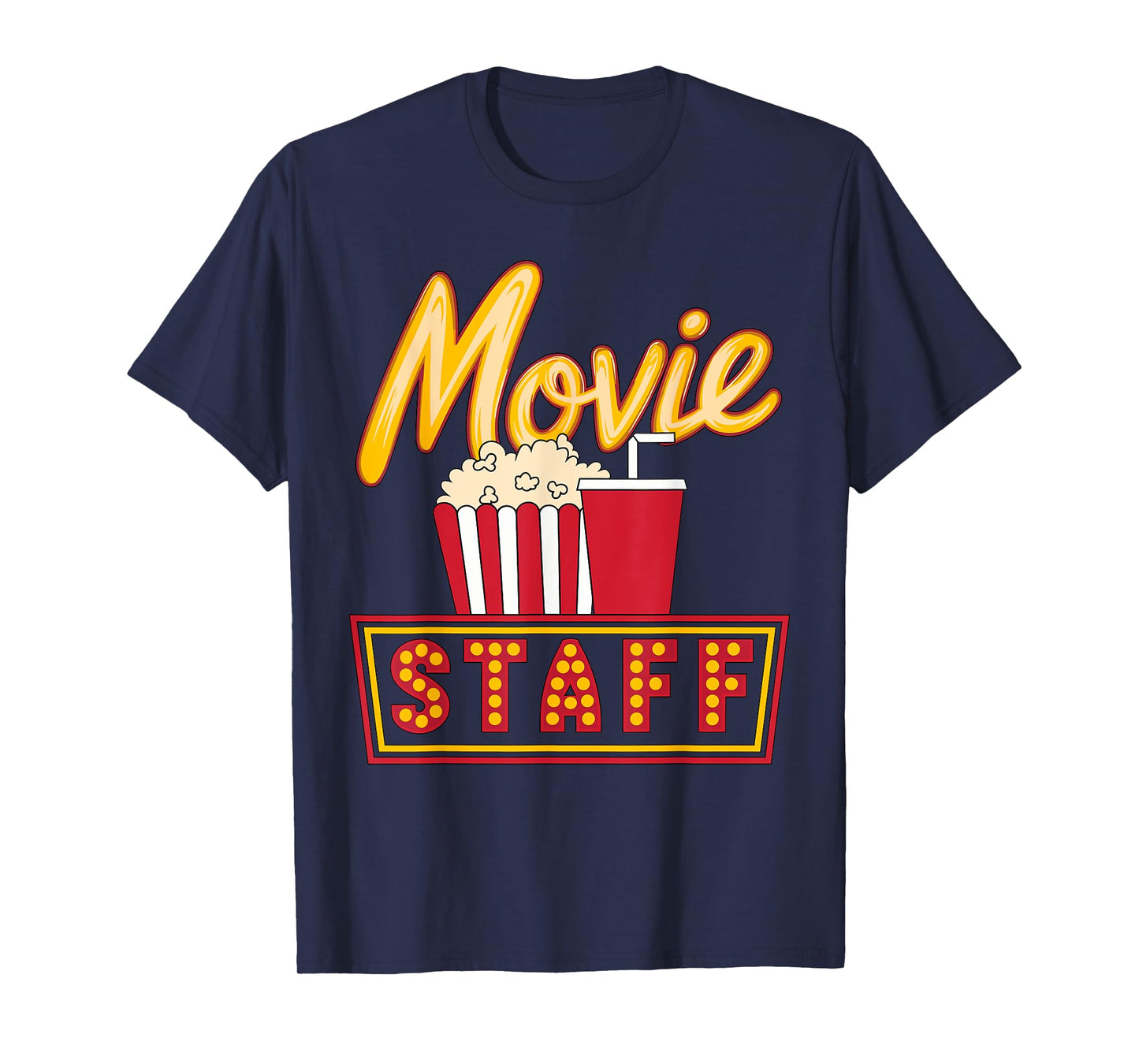Movie Staff Movie Night Cinema T-Shirt