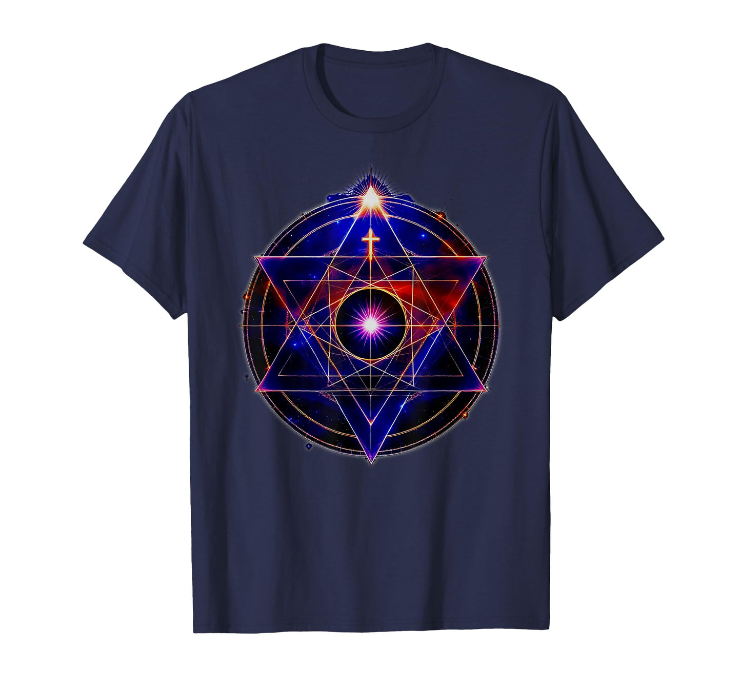 Christ Consciousness Symbol Esoteric Meditation Yoga Gnostic T-Shirt