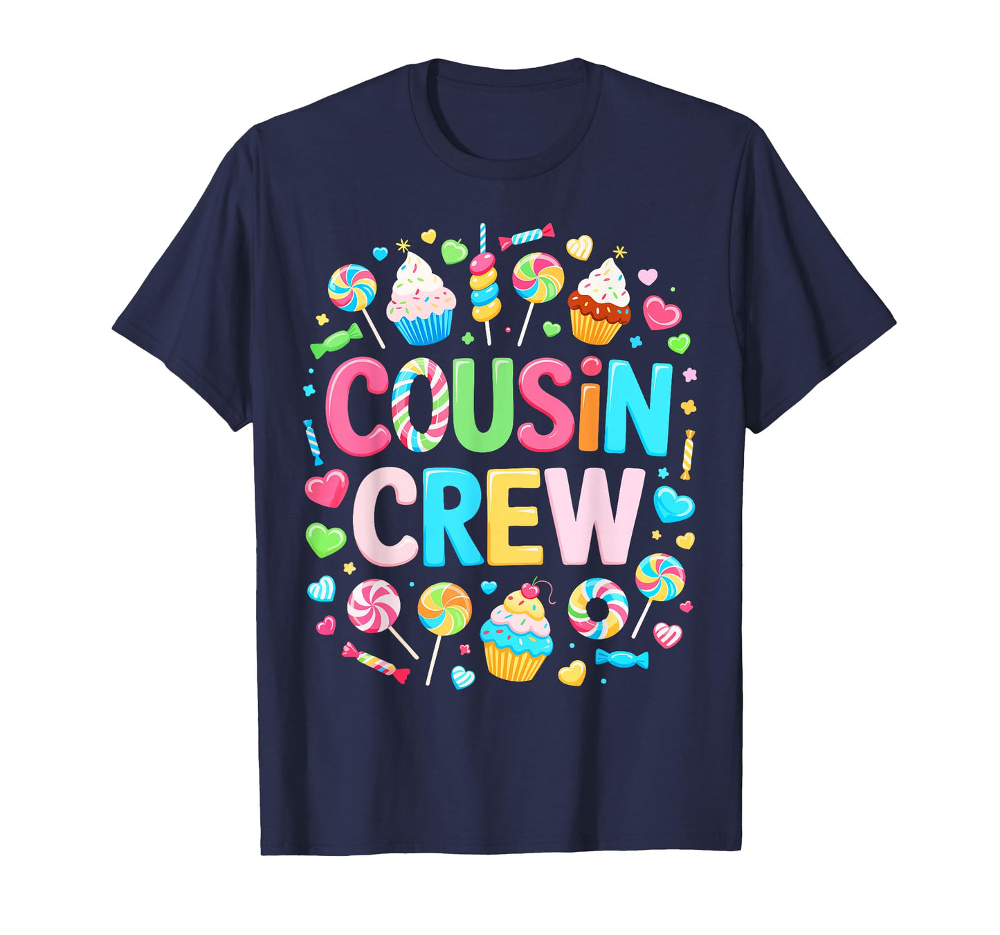 Cousin Crew Shirt Adults Kids Matching Cousin Giving T-Shirt