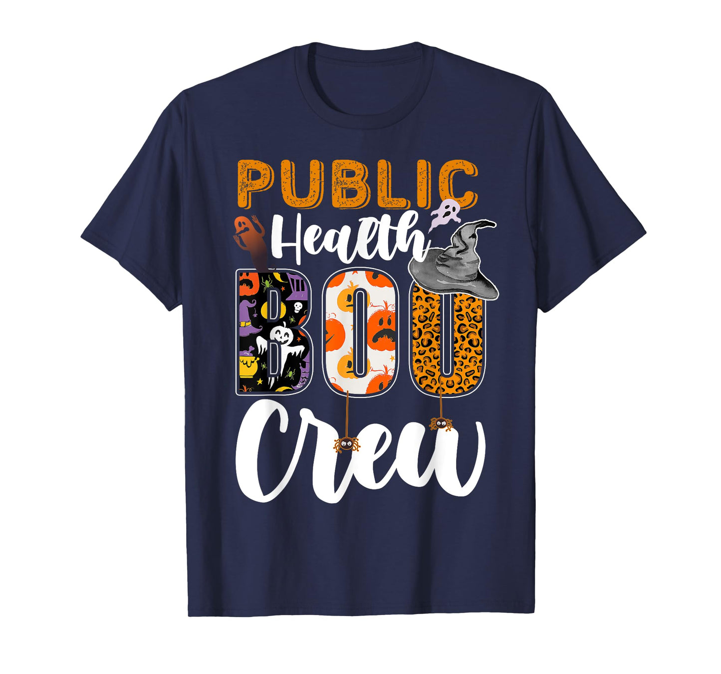 Public Health Boo Crew Halloween Matching Nurse T-Shirt