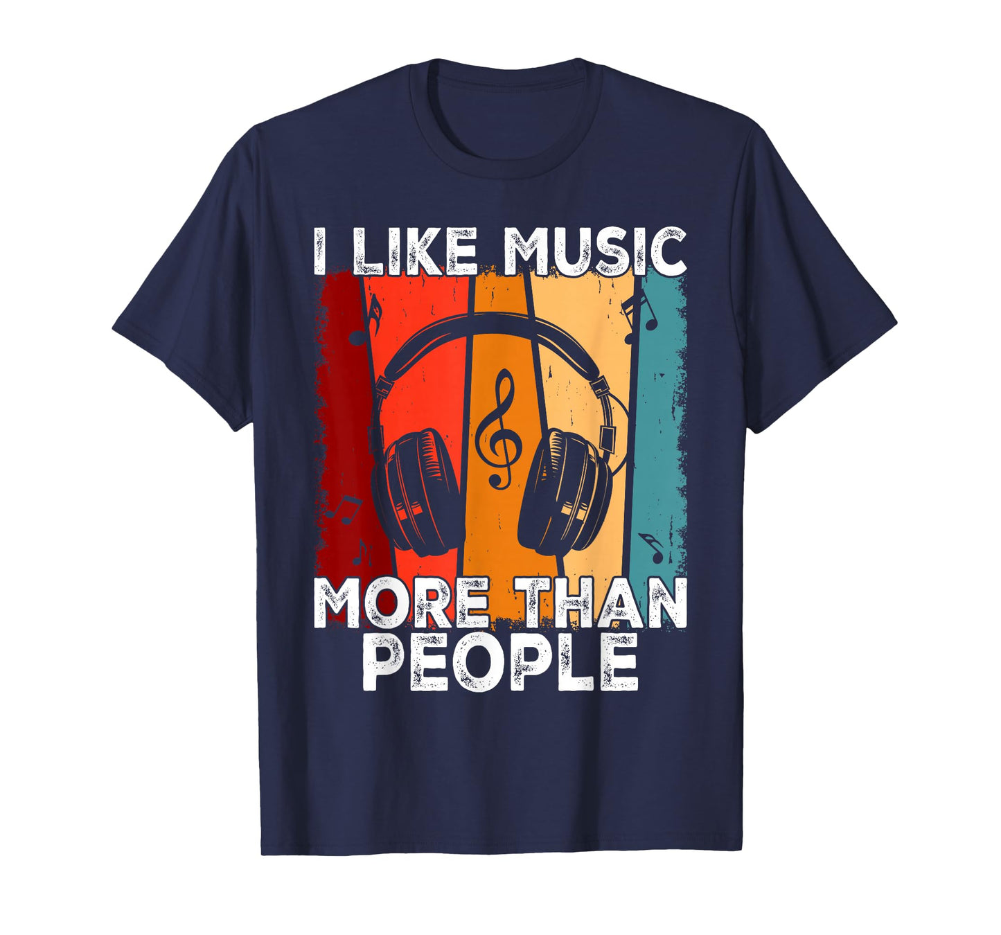 I Like Music More Than People T-Shirt