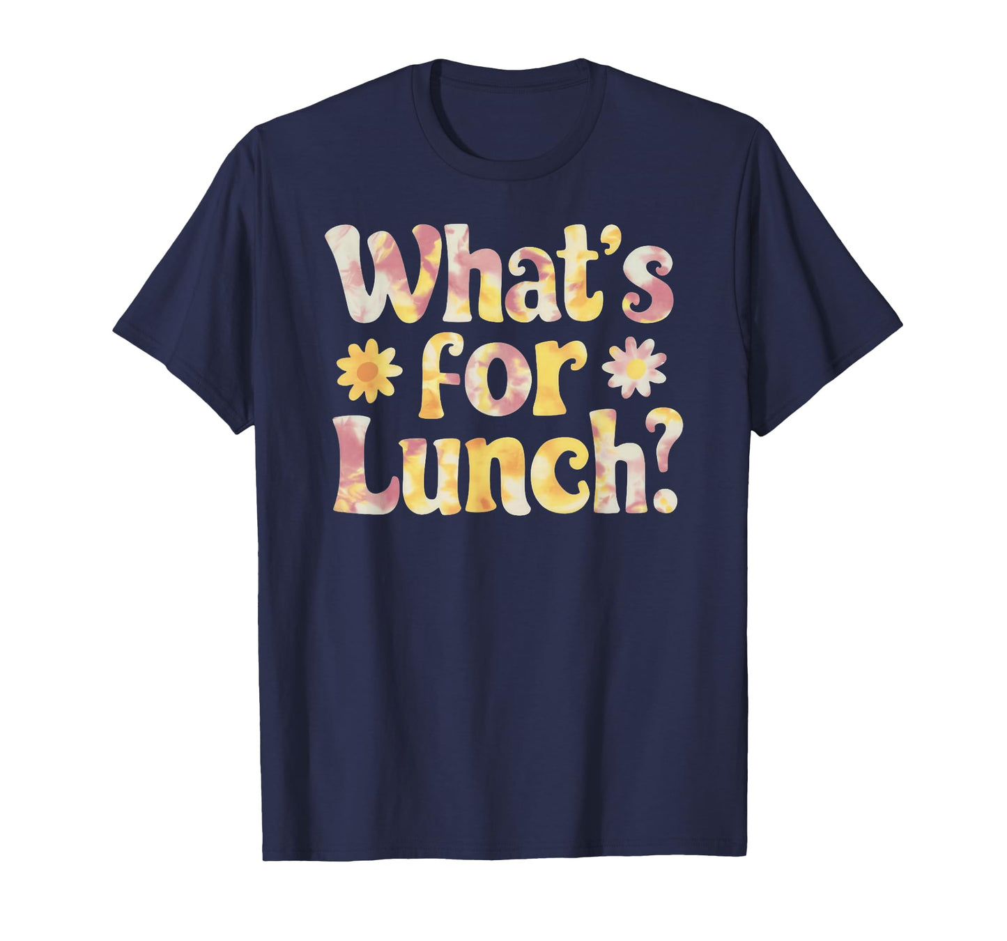 Funny Cooking Lunch Lady Tie Dye What's for Lunch? T-Shirt