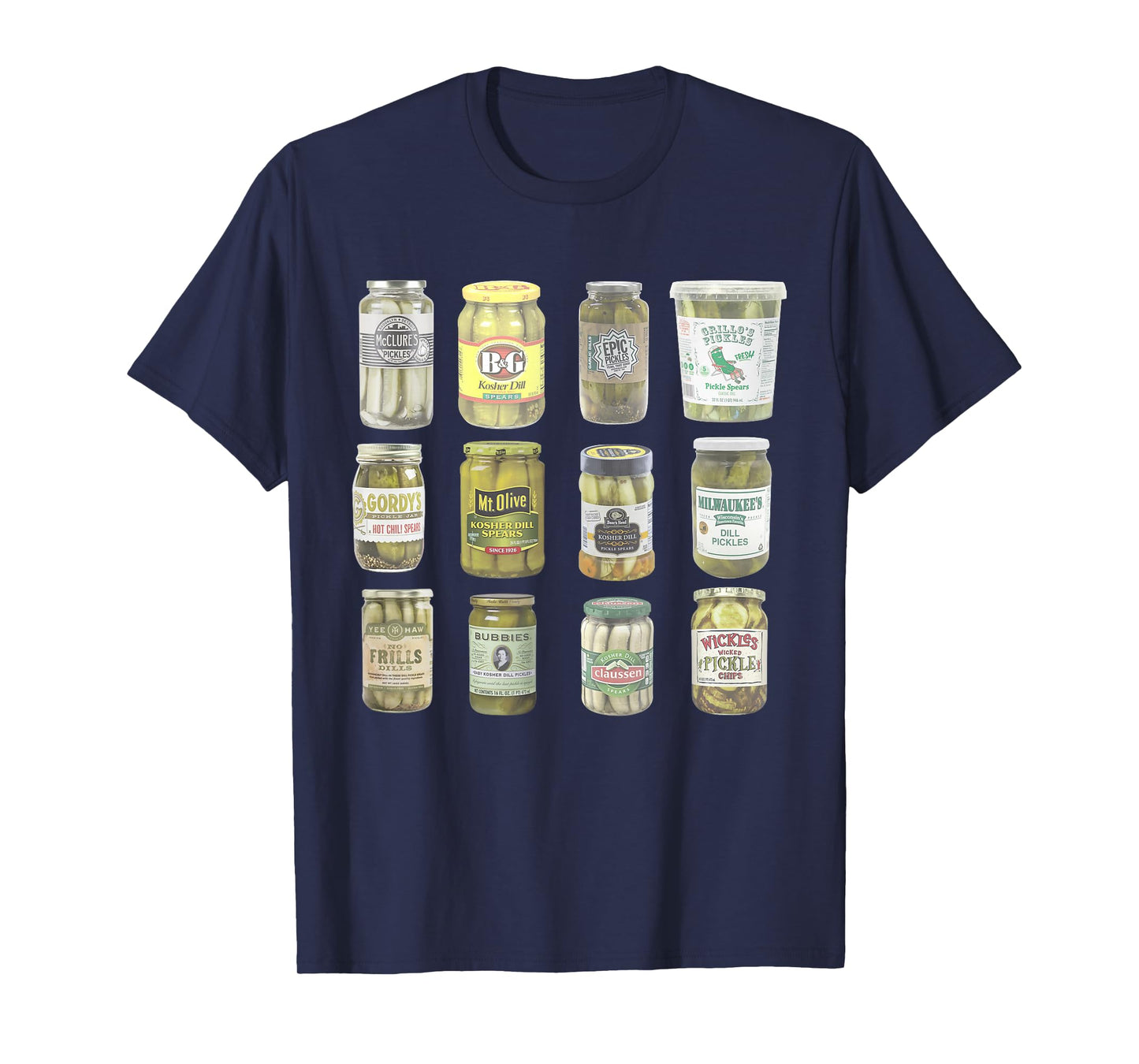 Vintage Canned Pickles Lovers T-Shirt