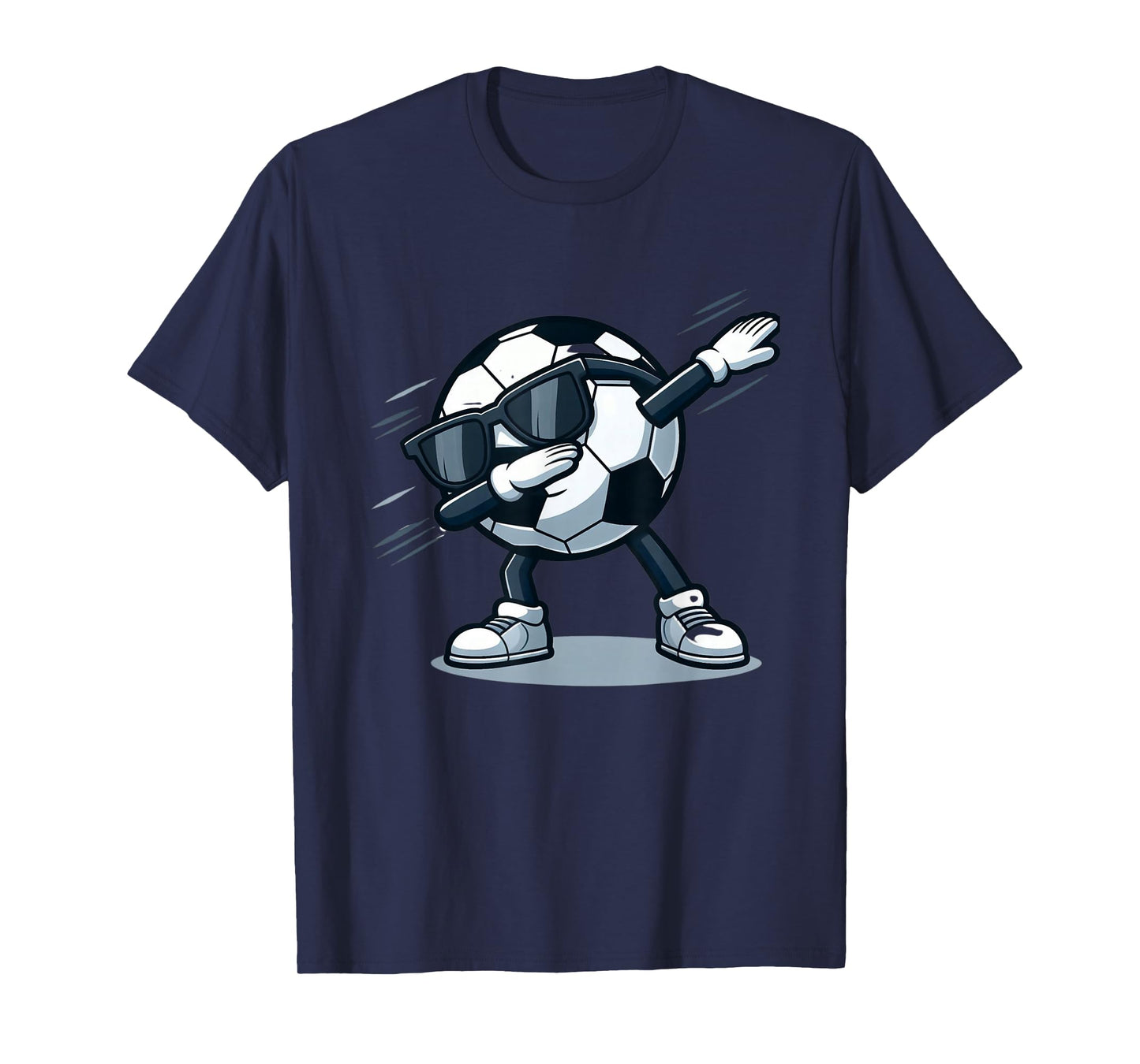 Dabbing Soccer Ball Shirt Funny Boys Men Women Sports Player T-Shirt