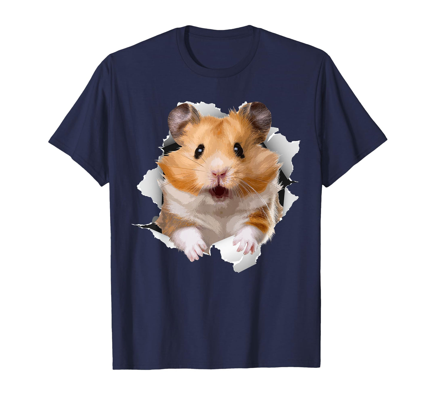 Cute Hamster Design for Men Women Kids Animal Hamster Lovers T-Shirt