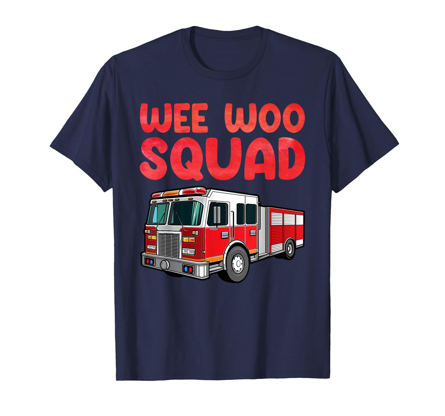 Funny Firefighter Art for Kids Men Women Fireman Firefighter T-Shirt