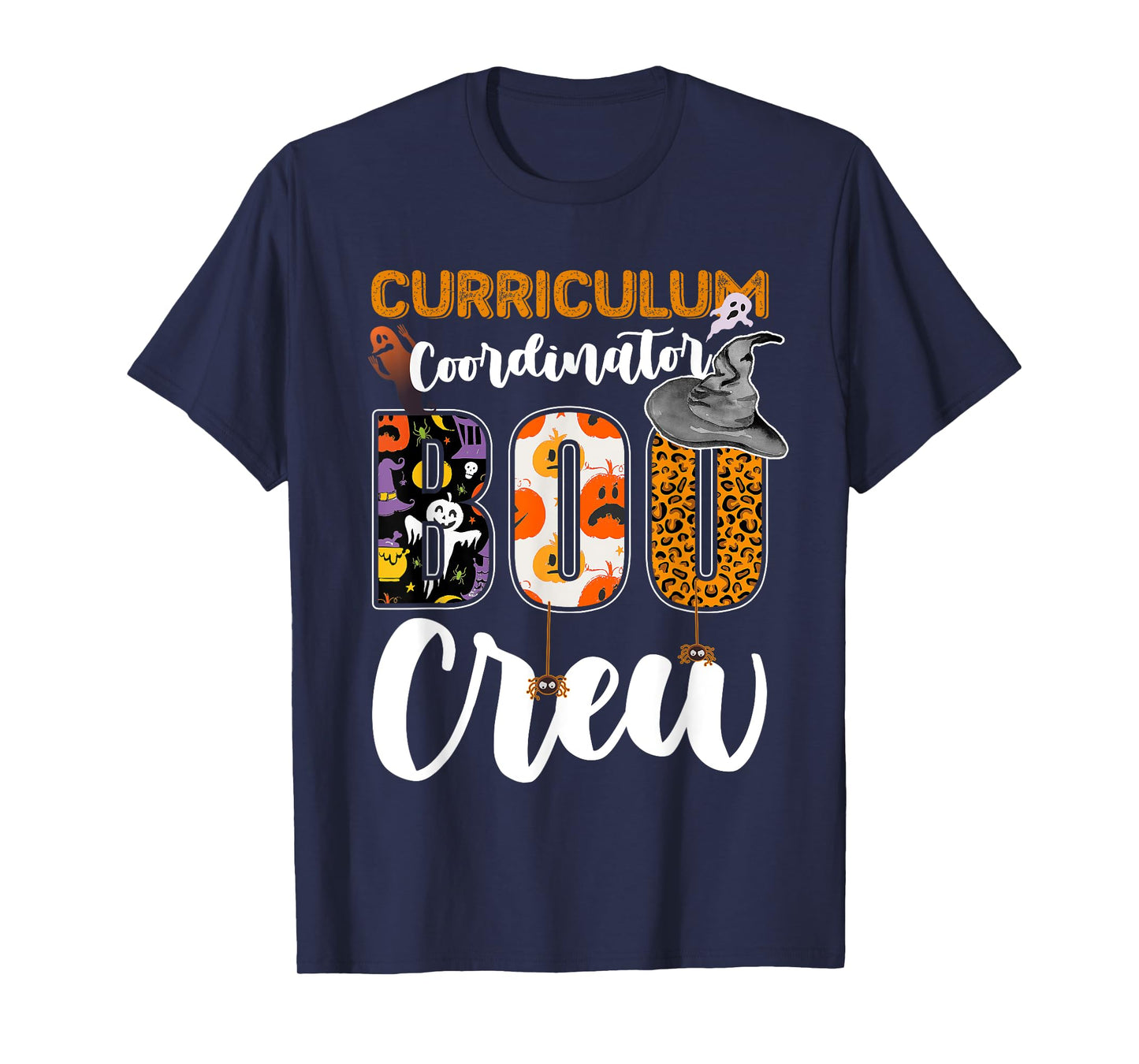 Curriculum Coordinator Boo Crew Halloween Matching T-Shirt