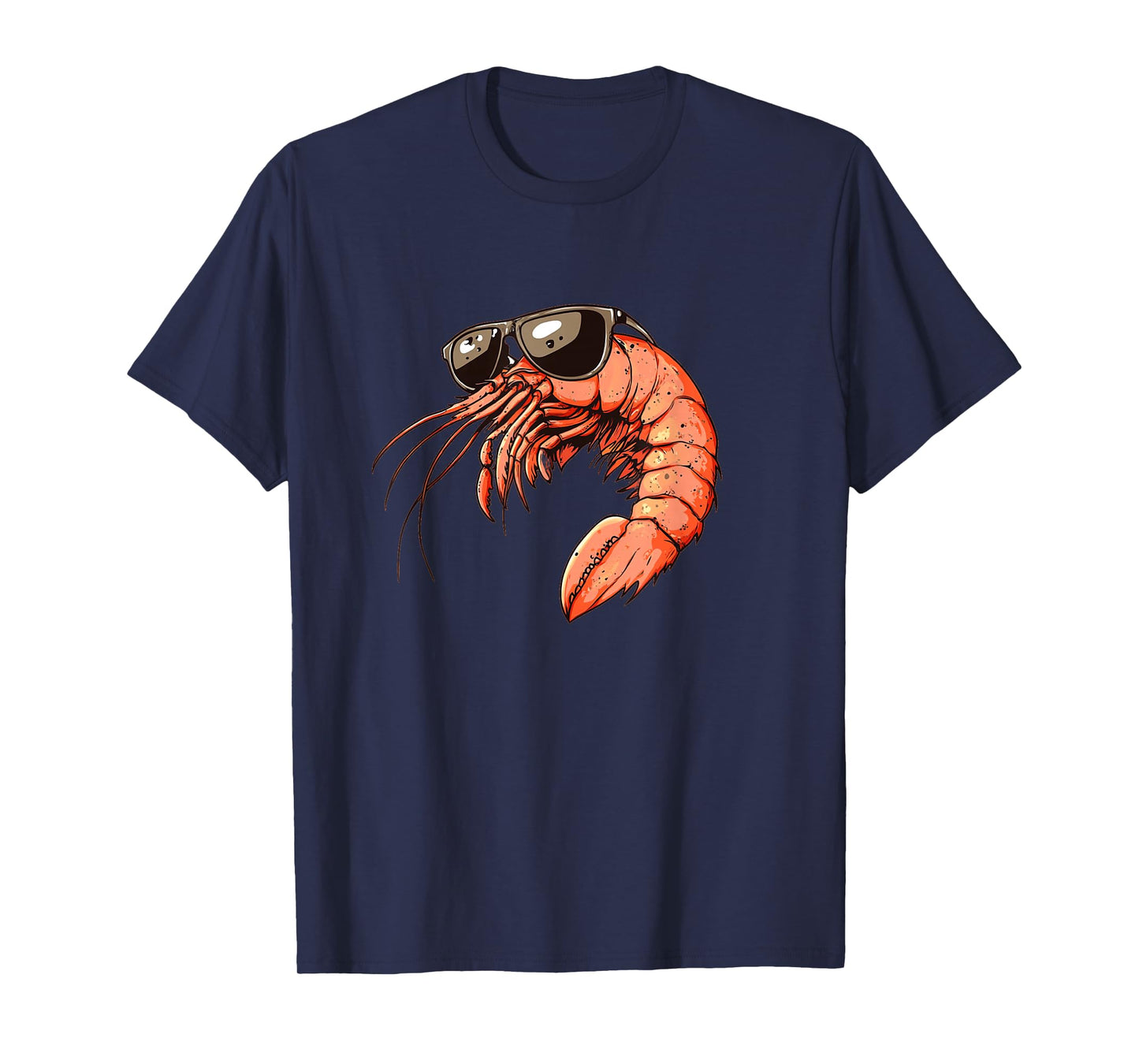 Cool bespectacled Shrimp with Sunglasses Costume T-Shirt