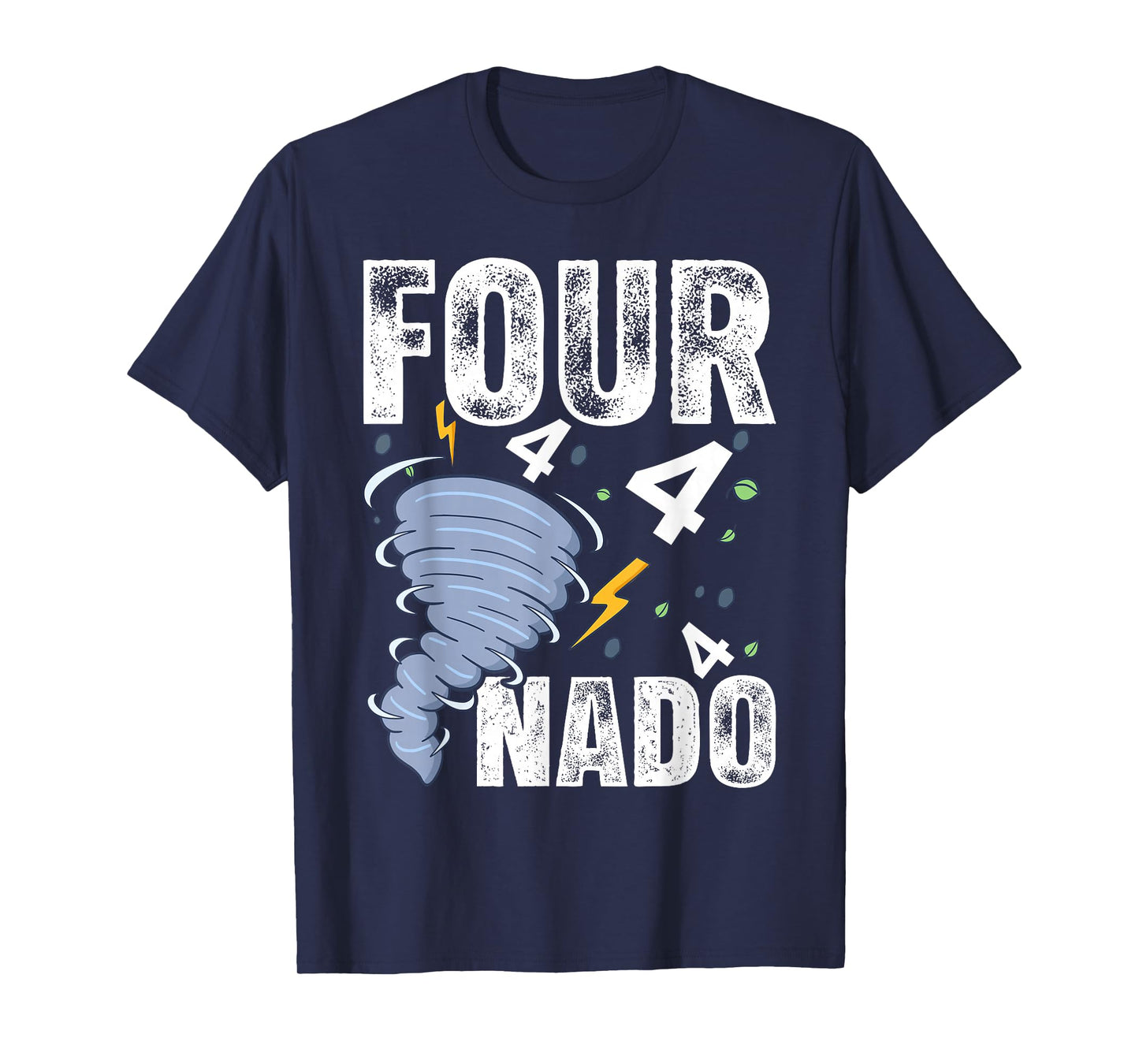 Four Nado Fournado 4th Birthday 4 Years Old Kids Boys girls T-Shirt