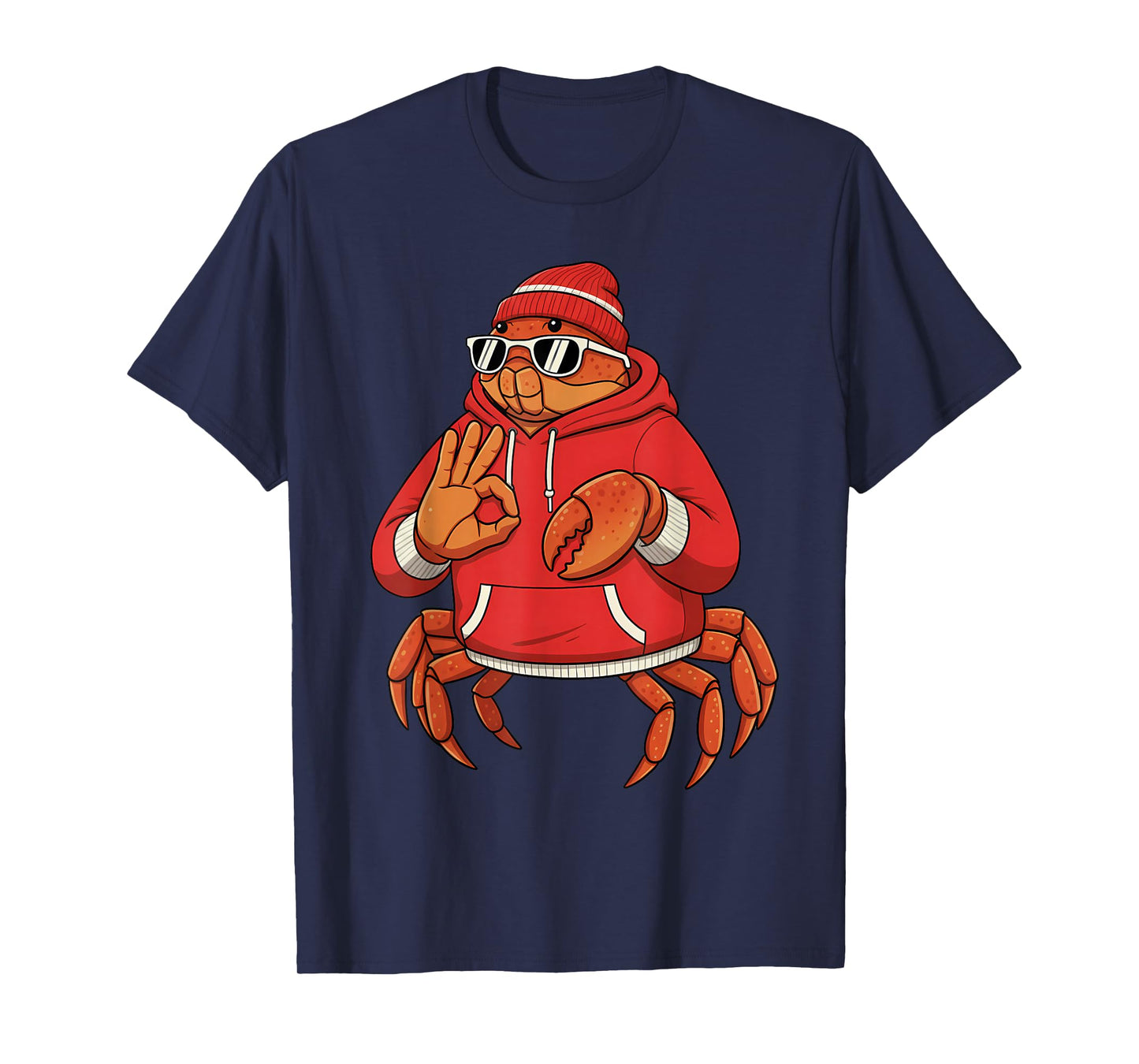 Six Seven Meme Retro Vintage Crab 67 Funny Gen Z Apha T-Shirt