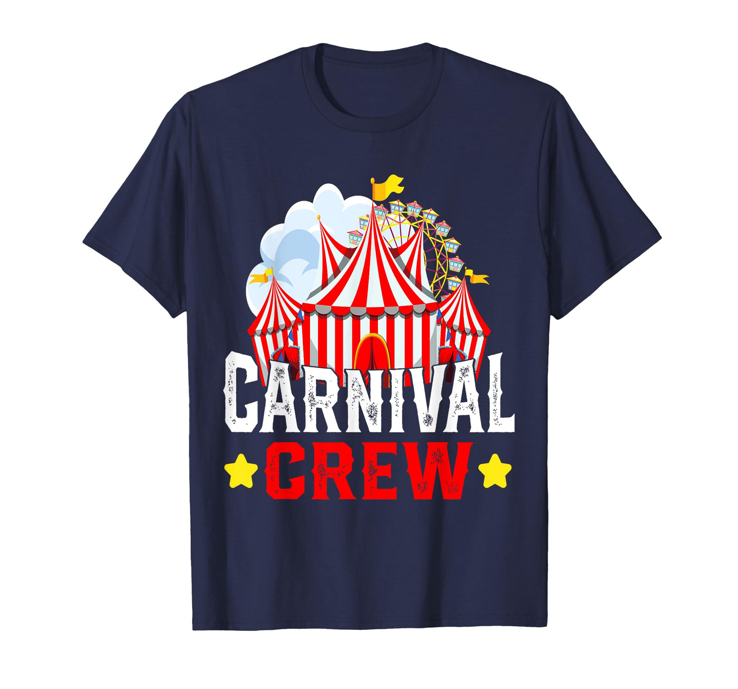 Carnival Crew Funny Circus Staff Costume Circus Theme Party T-Shirt
