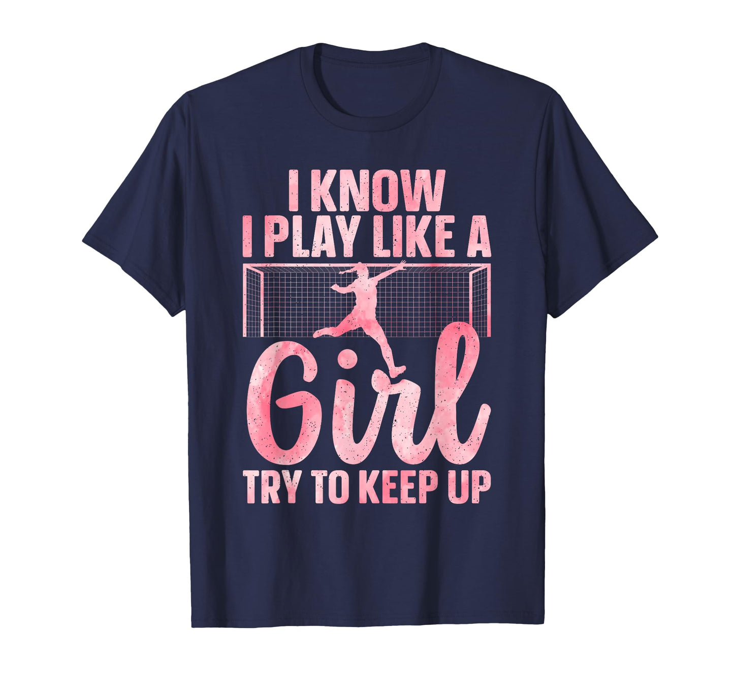 Funny Soccer Art for Women Girls Soccer Player Soccer Lover T-Shirt