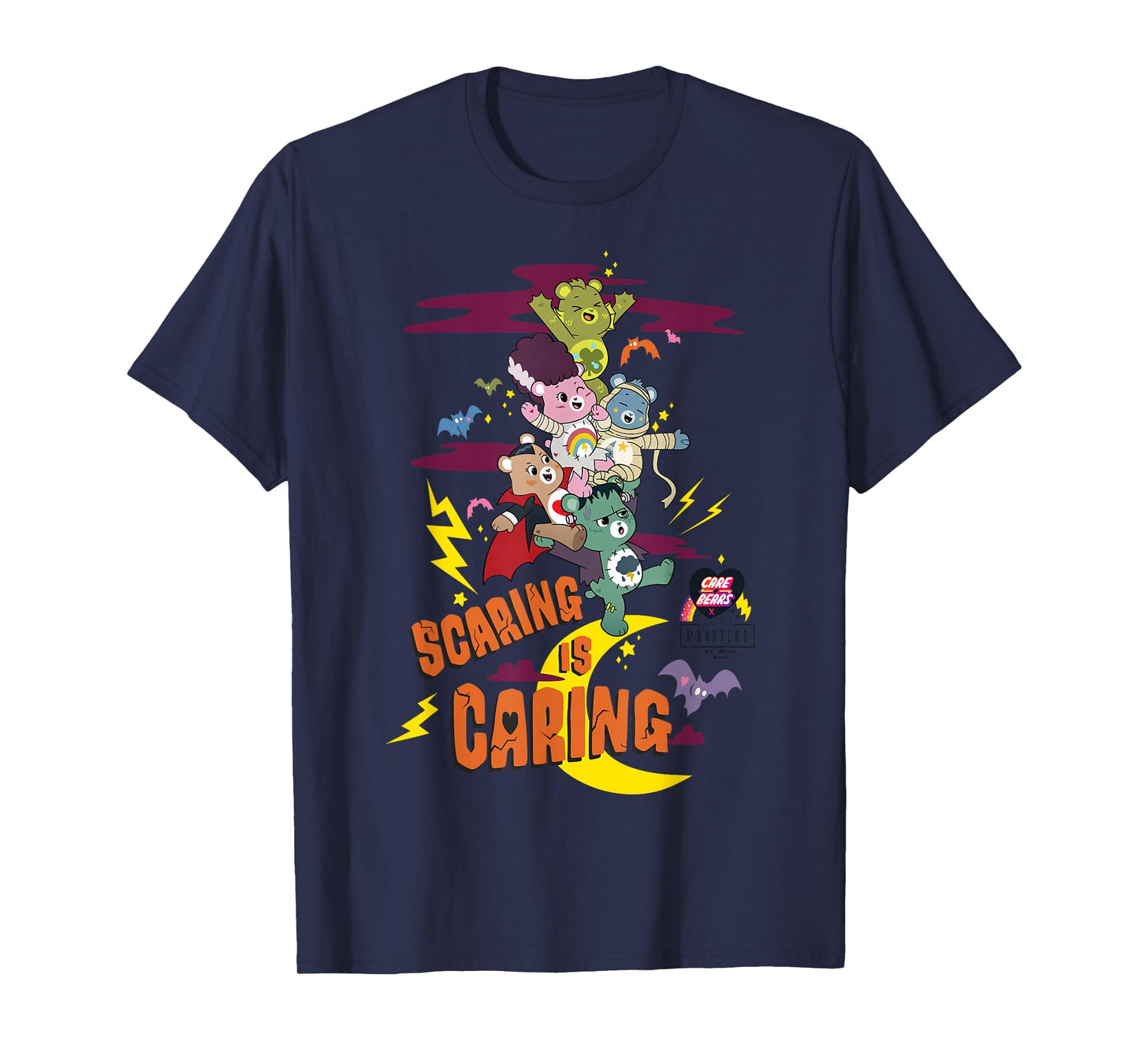 Care Bears x Universal Monsters Scaring is Caring T-Shirt