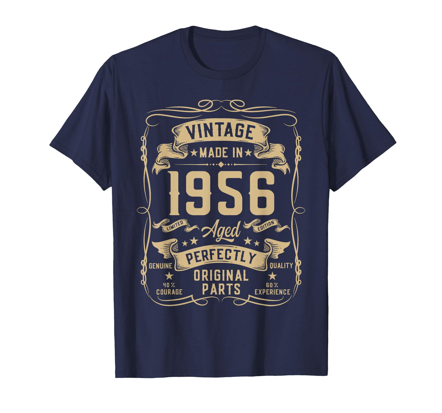 Vintage 1956 69yr 69th Birthday Gifts for Men 69 Years Old T-Shirt