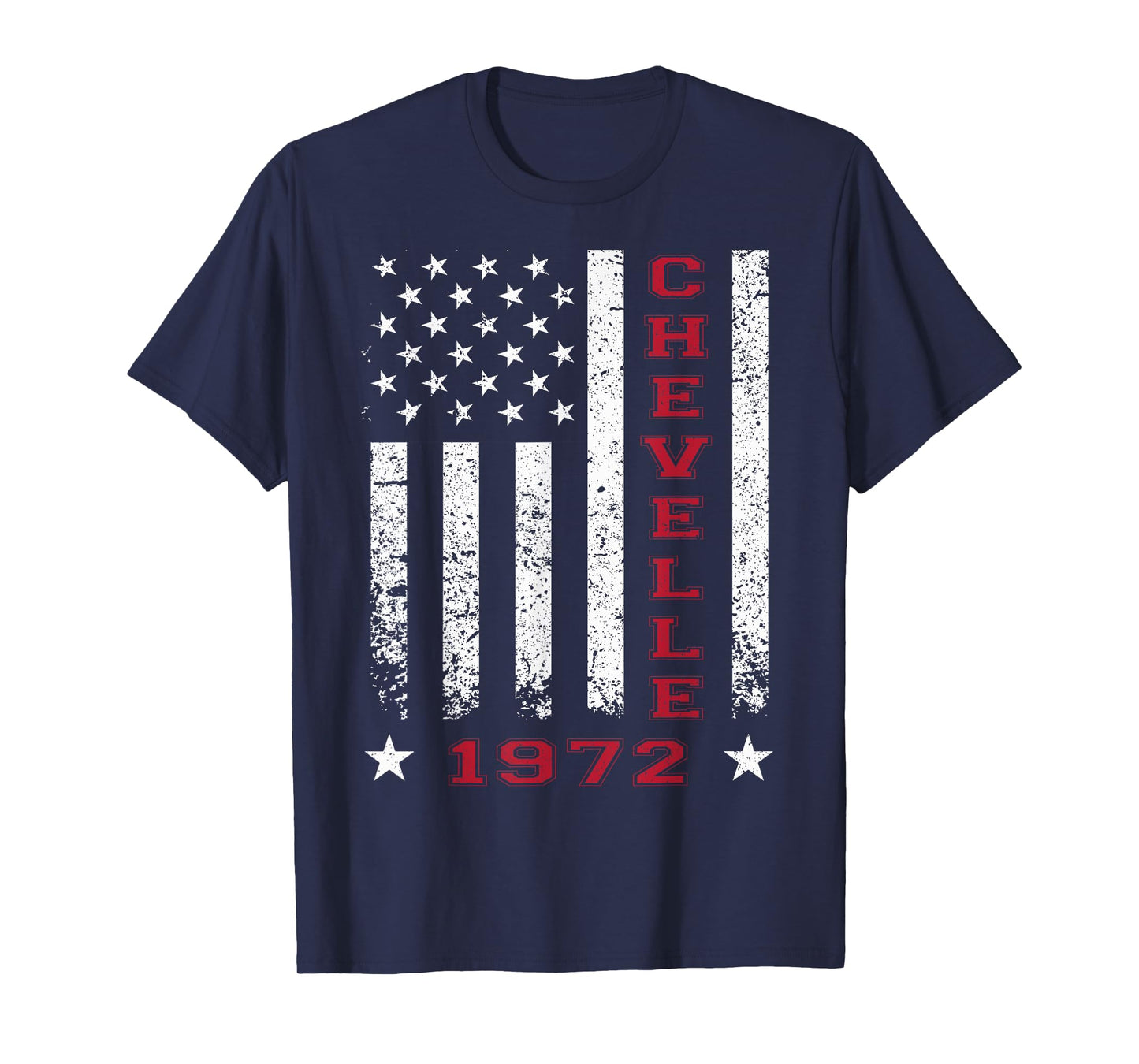 Jersey Style Chevelle 72 1972 Old School Muscle Cars T-Shirt