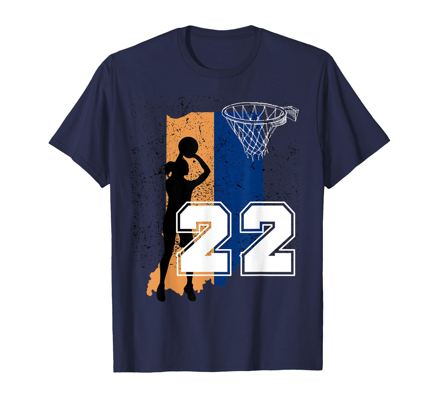Basketball No 22 Women Basketball Jersey T-Shirt