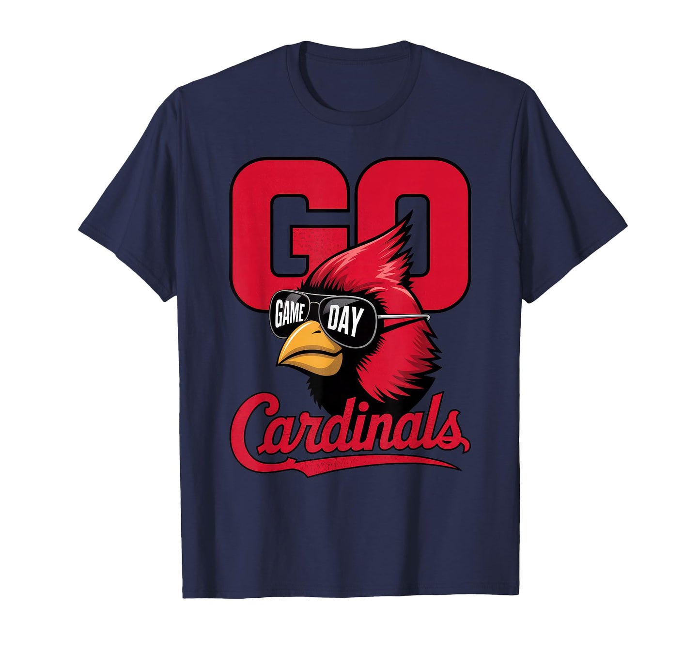 Retro Go Cardinals Game Day Gifts for Men Women Kid Boy Girl T-Shirt