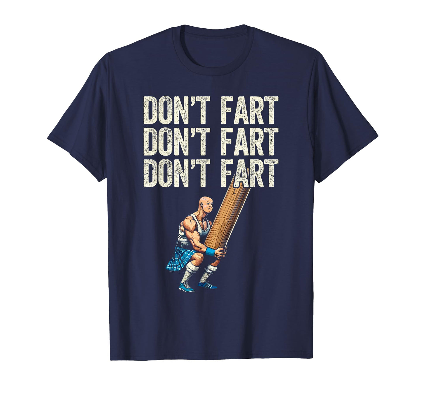 Caber toss funny highland games T-Shirt