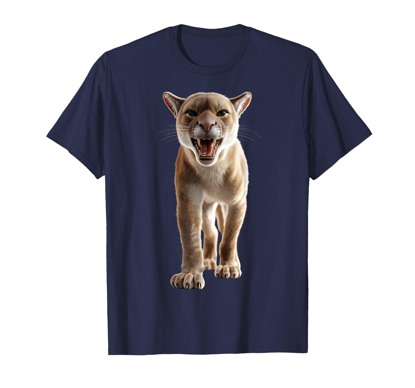 Puma Big Cat Mountain Lion Cougars Pumas Panther Cute Cougar T-Shirt