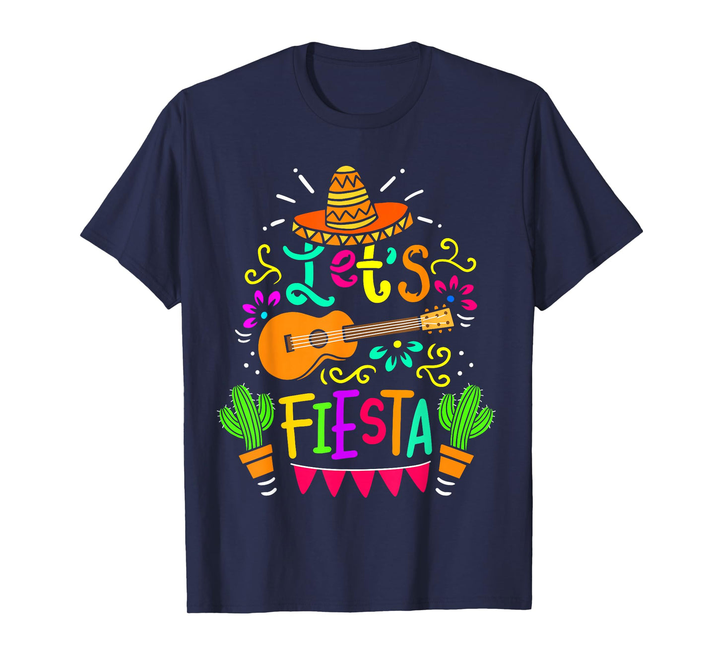 Lets Fiesta Cinco De Mayo Fiesta Squad Mexican Family Kids T-Shirt