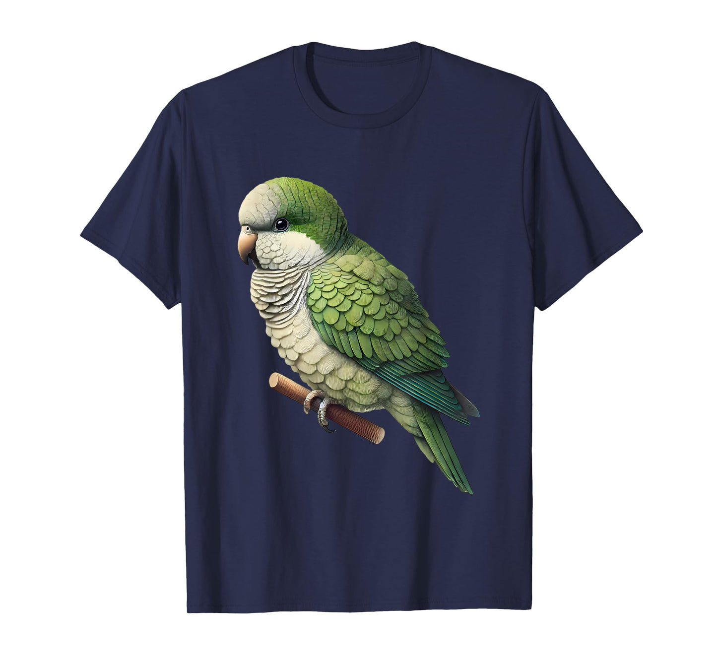Monk Parrot Quaker Parakeet Bird Lover T-Shirt