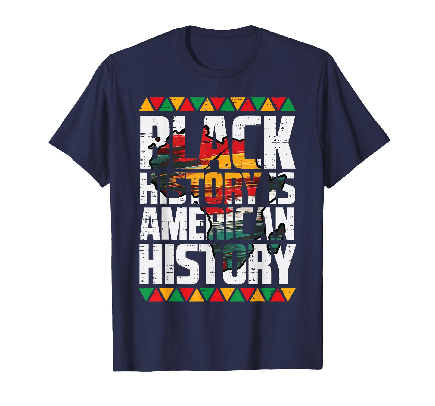 Black History is American History African Men Women Kids T-Shirt