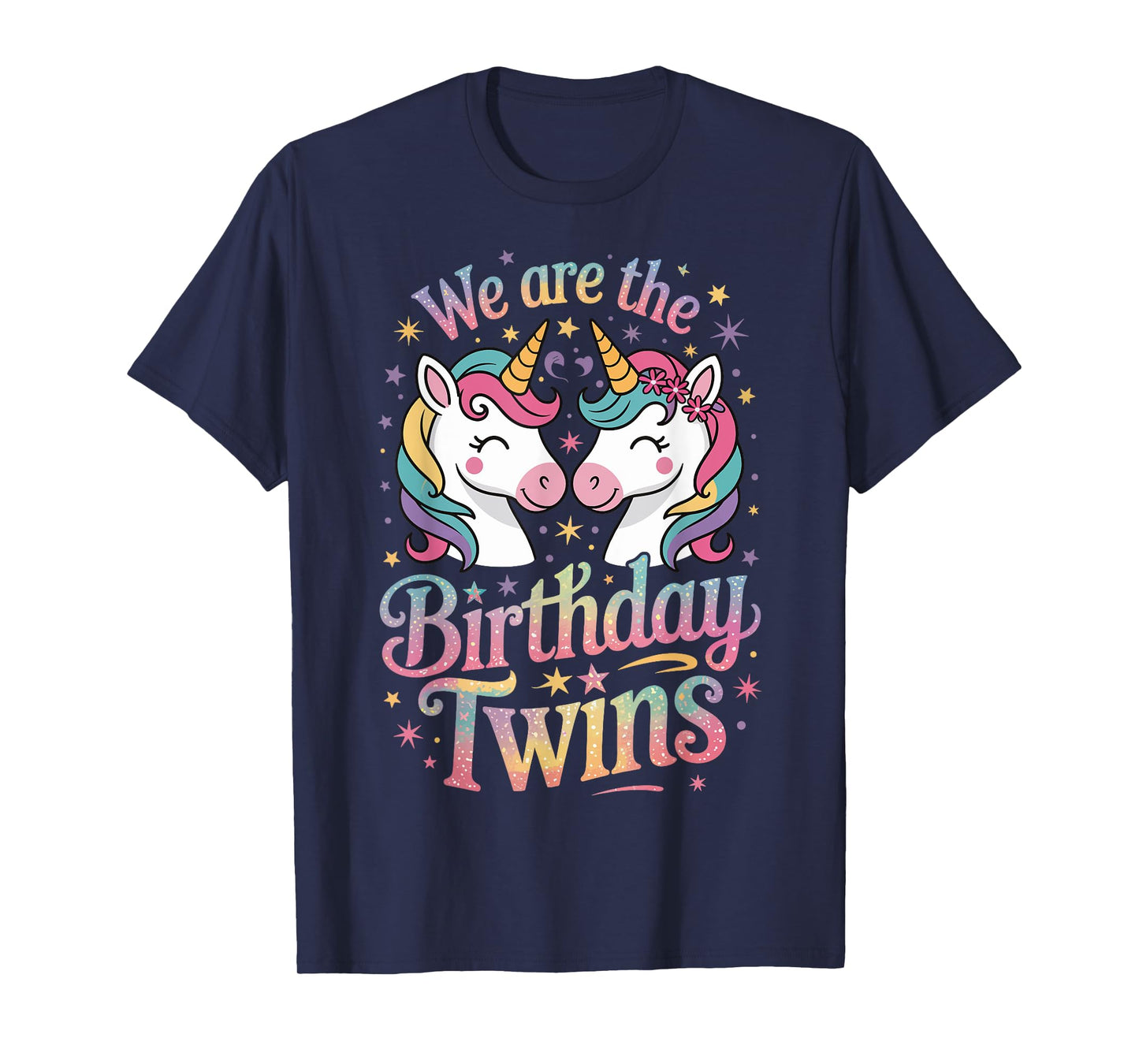 We Are The Birthday Twins T-Shirt