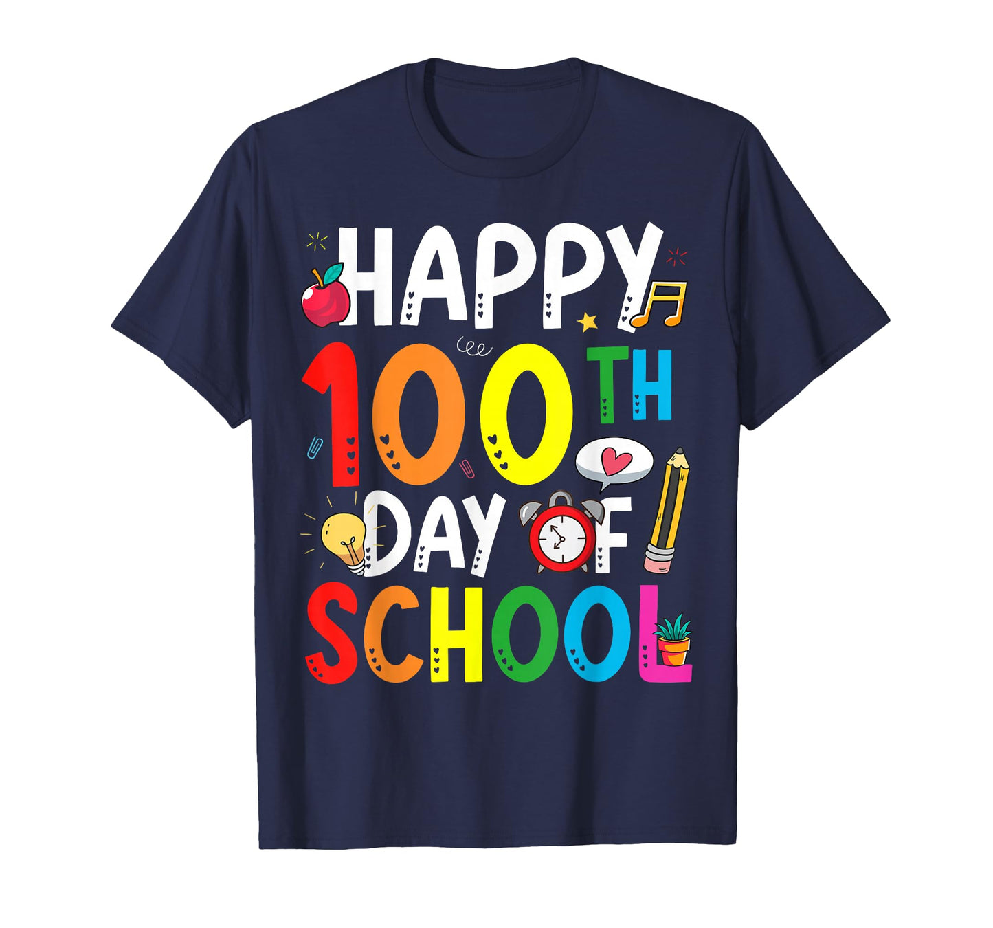 100th Day of School Teachers Students 100 Days of School T-Shirt