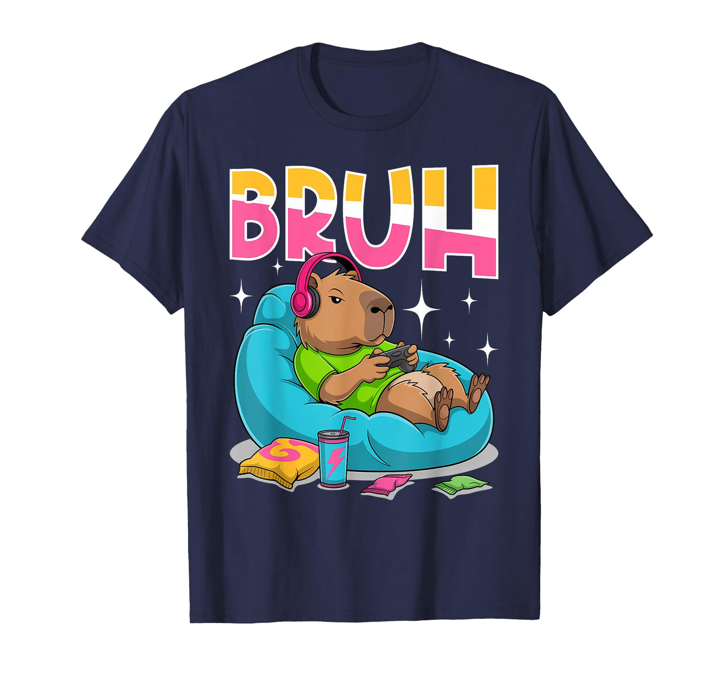 Capybara Gamer Gaming T-Shirt