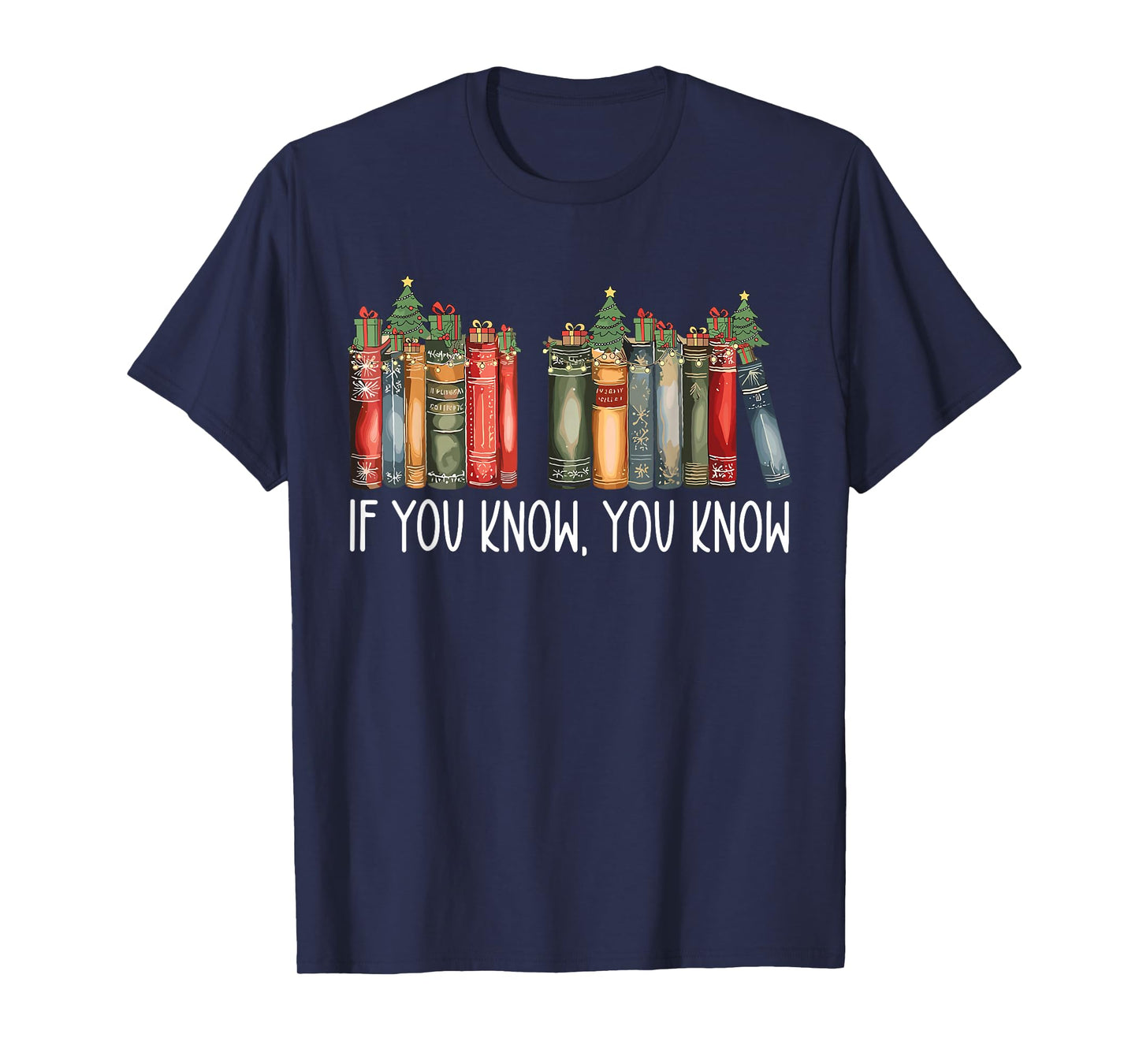 If You Know You Know 6 7 Reading Books Christmas 67 Meme T-Shirt