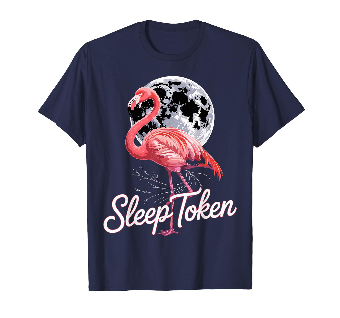 Sleep Token & Flamingo Vibes Fan Design T-Shirt
