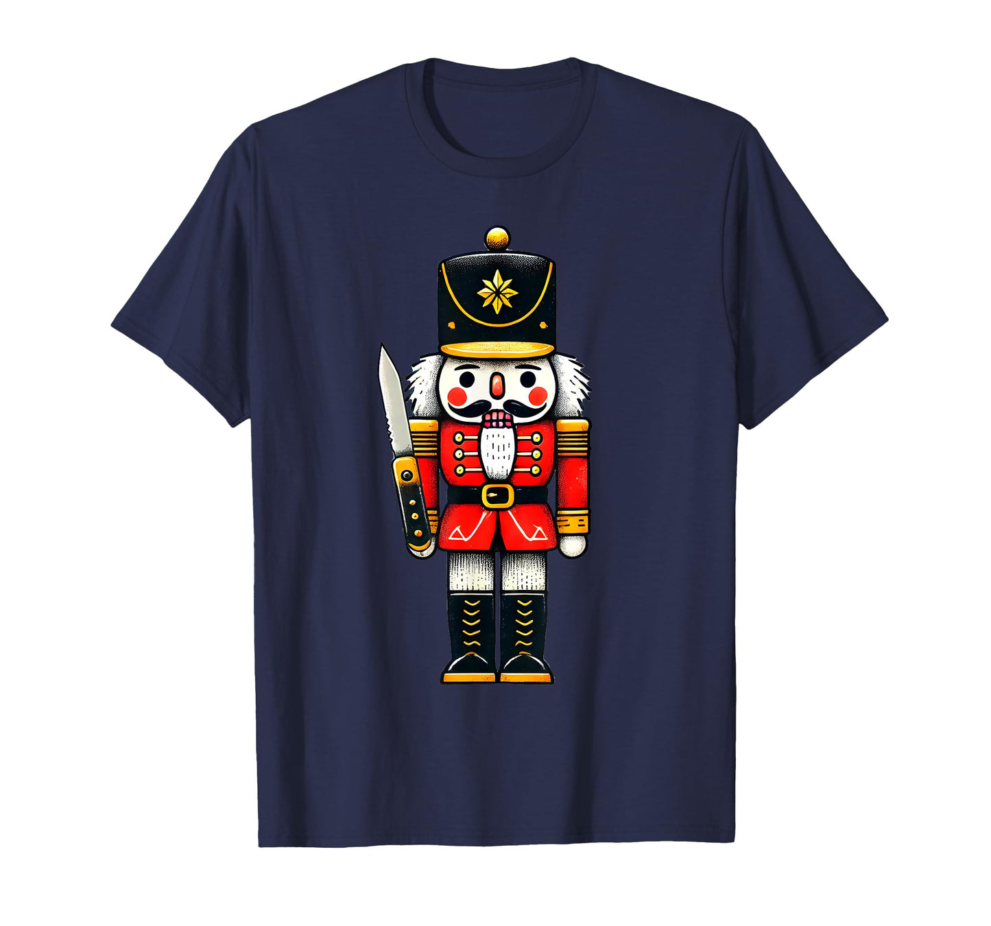Cute Funny Christmas Happy Holiday Pajama Gift Tee Unisex-Adults Winter Black Short Sleeve T-Shirt Small Classic Fit Pajama Shirt Holiday-Themed T-Shirt