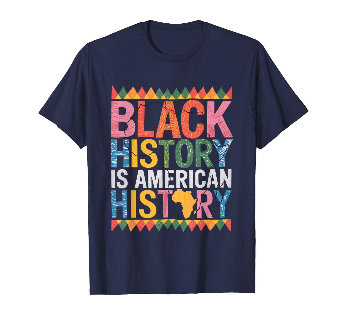 Black History is American History Patriotic African American T-Shirt