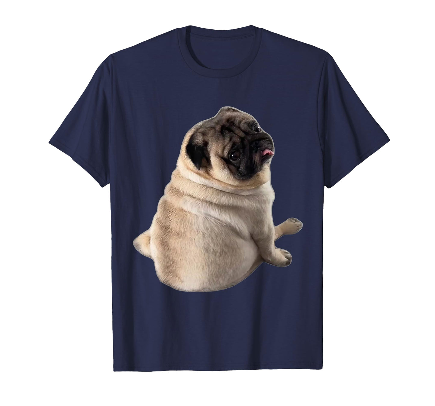 Funny Pug Meme Dog Silly Pug Dog Meme Humor Graphic Tee Gift T-Shirt