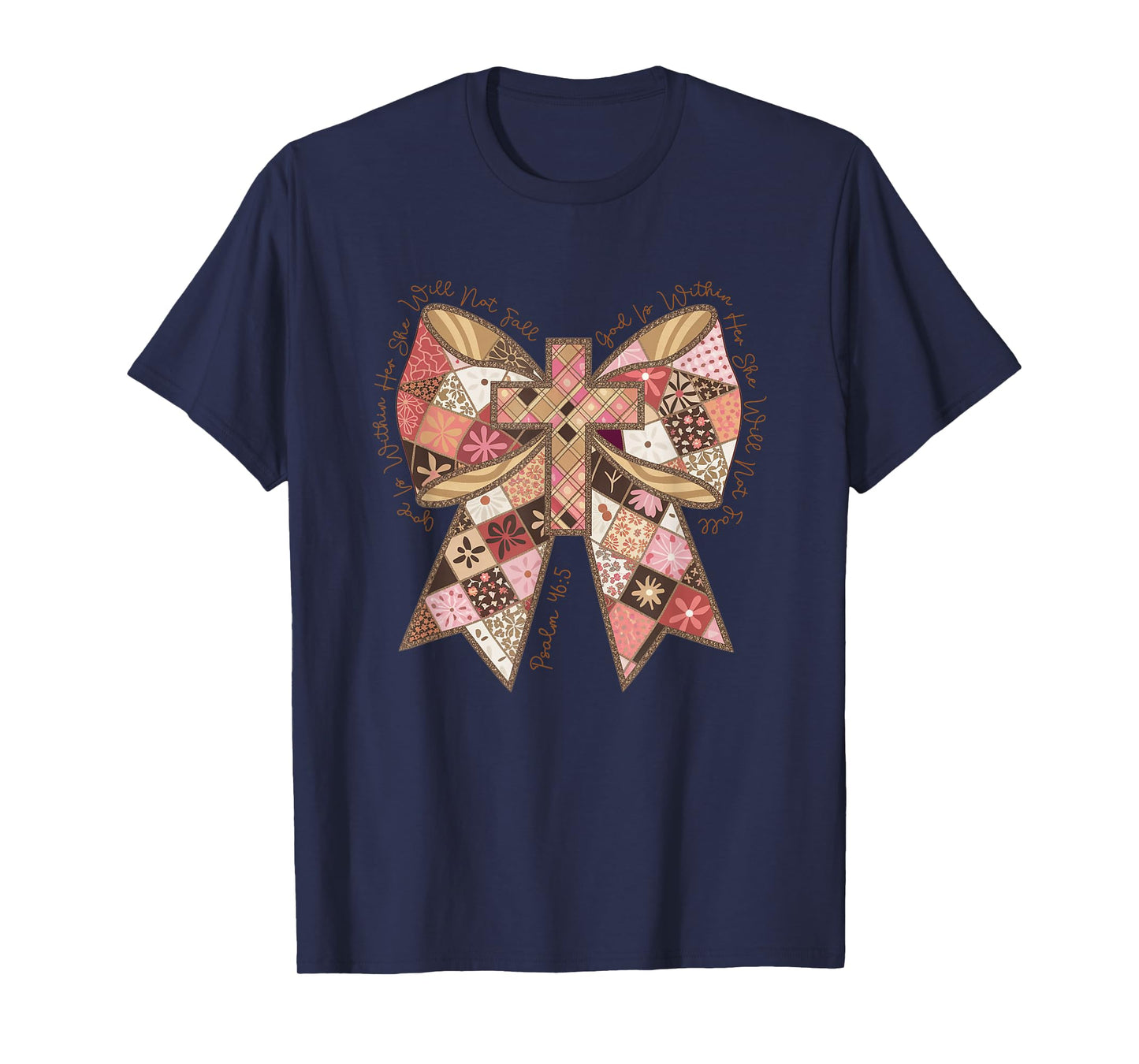 God is Within Her She Will Not Fall T-Shirt