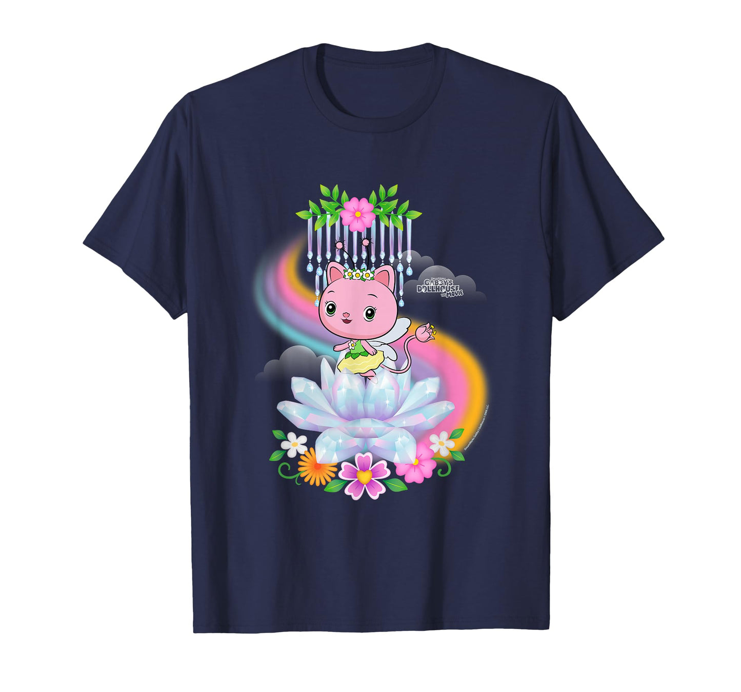 DreamWorks Gabby’s Dollhouse The Movie Kitty Fairy Bloom T-Shirt