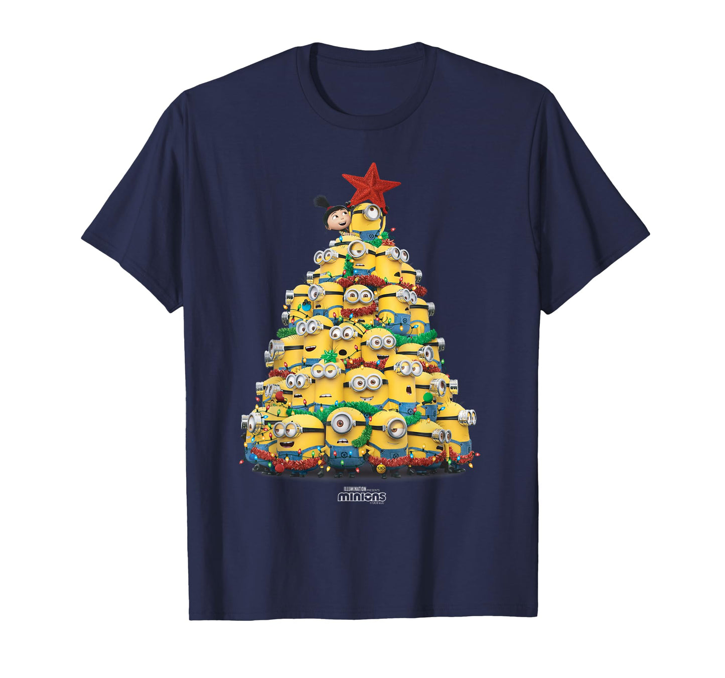 Minions Christmas Tree T-Shirt