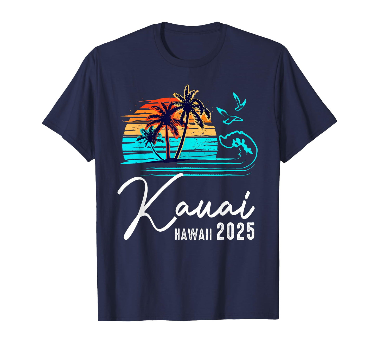 Kauai Hawaii 2025 Summer Vacation Matching Family Group T-Shirt