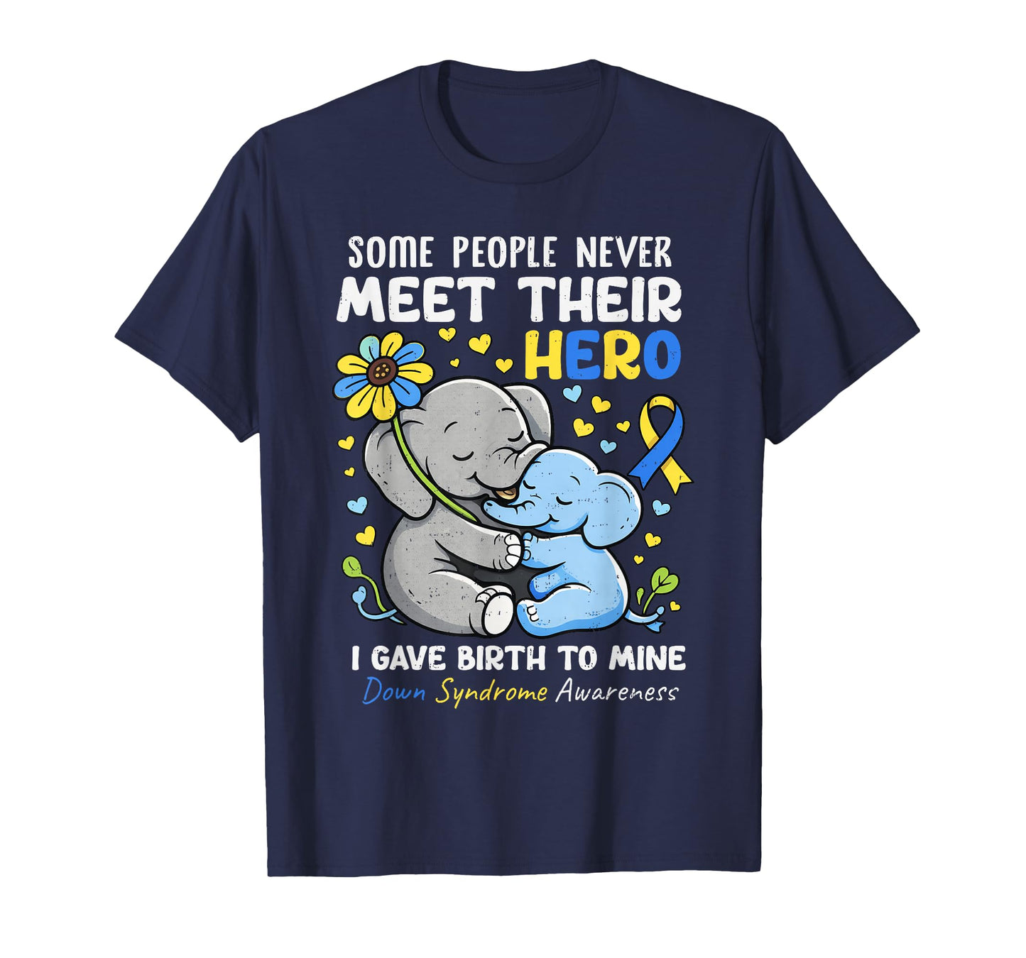 Proud Mom Down Syndrome Awareness Trisomy 21 Mother Womens T-Shirt