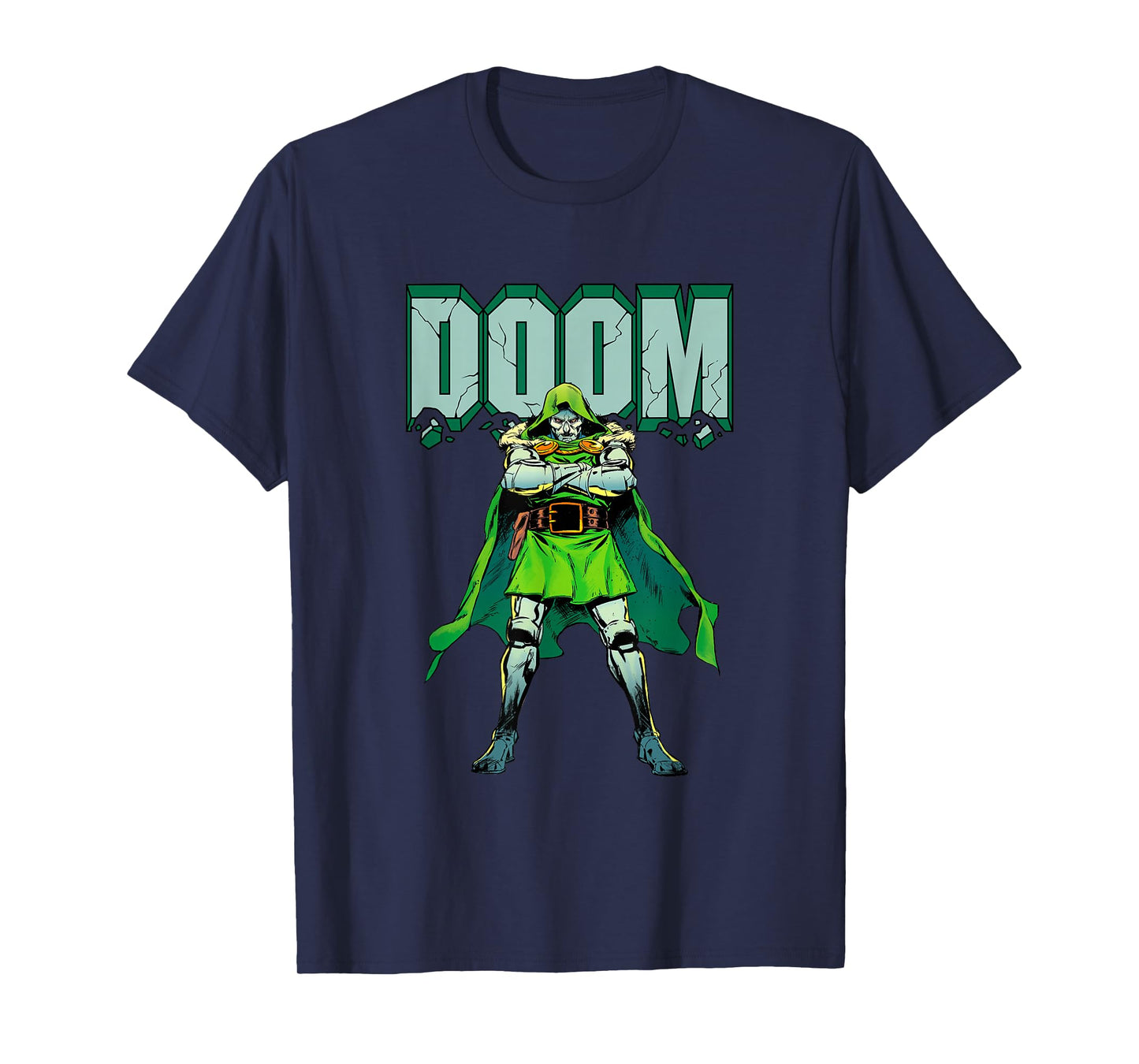 Marvel Comics Doctor Doom No Time For Fools Comic Villain T-Shirt