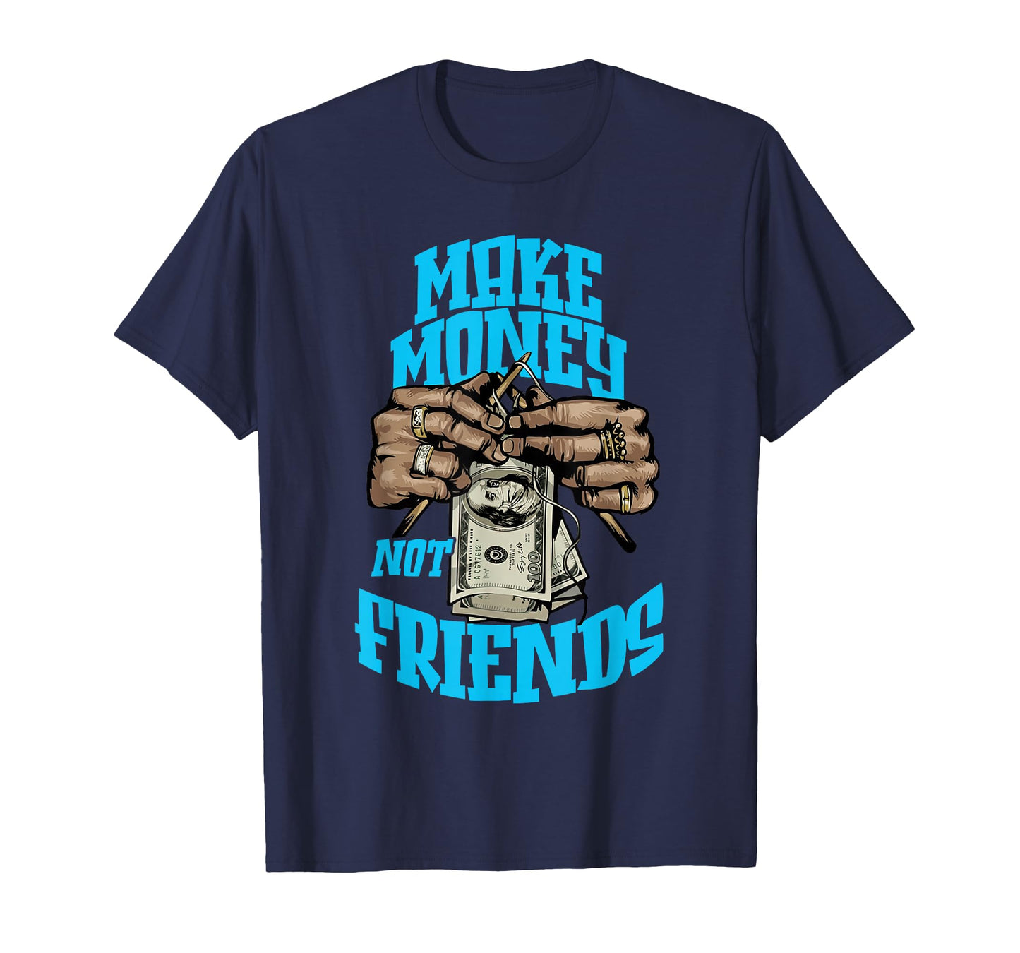 Gamma Blue Black White Match T-Shirt