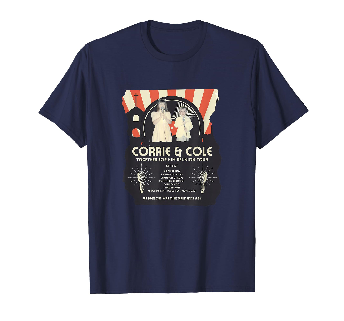 Together for Him Tour Corrie and Cole Barnett Funny T-Shirt