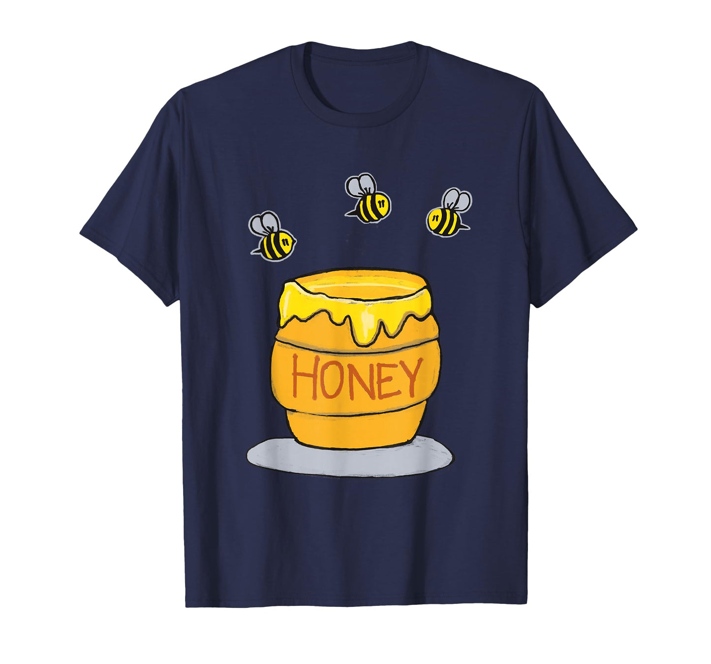 Jar of Honey Pot with Bees T-Shirt