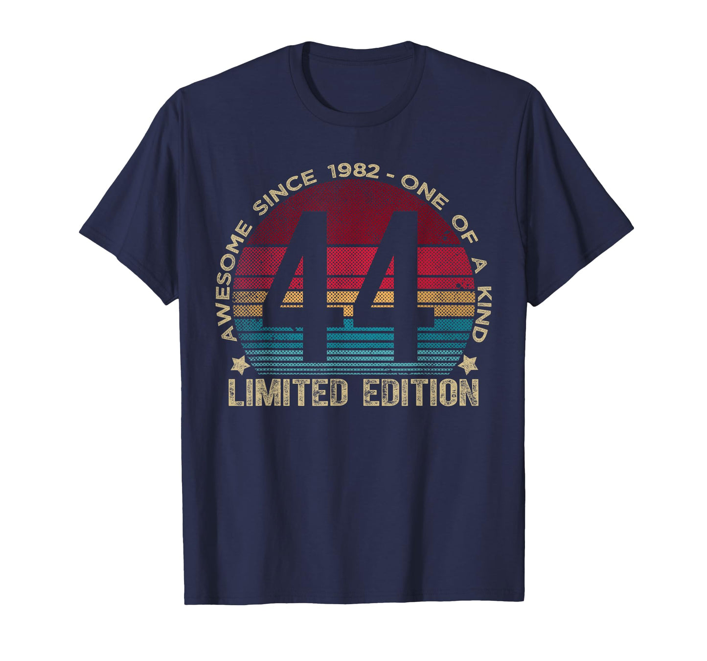 44 Year Old Gifts Vintage 1982 Limited Edition 44th Birthday T-Shirt